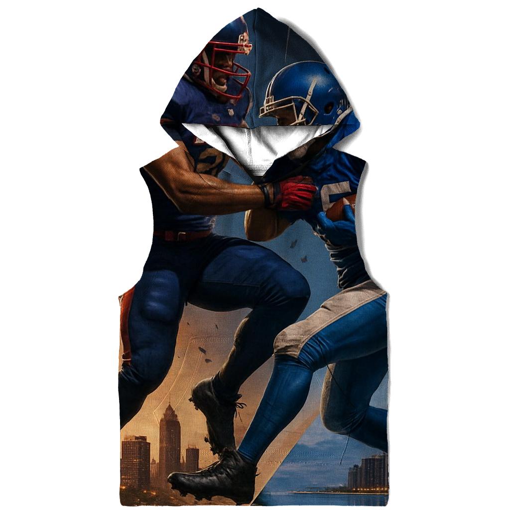 Skyline Scrimmage Over Two Ballparks hoodie styles