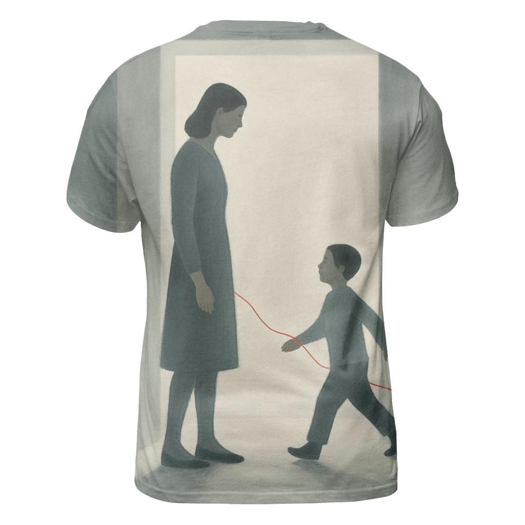 The Promise She Kept Without Saying It vibrant all-over design tees