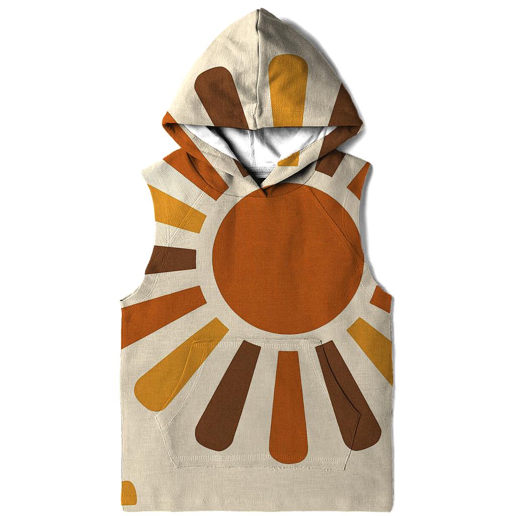 Groovy Sunburst Wallpaper lightweight hoodies