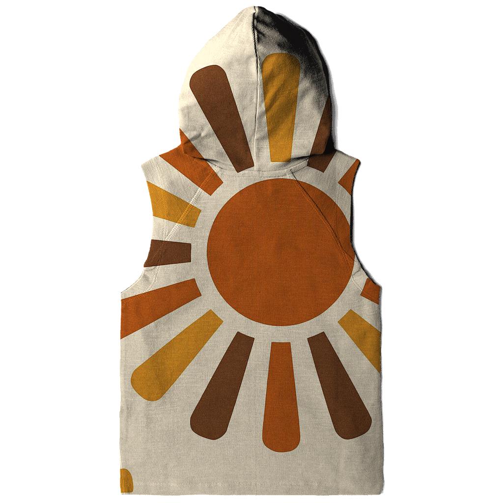 Groovy Sunburst Wallpaper lightweight hoodies
