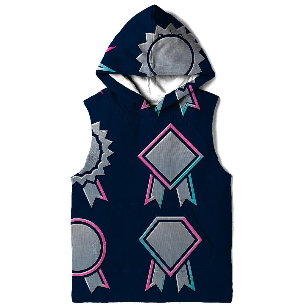 Chrome Starburst Badge Set printed hoodies