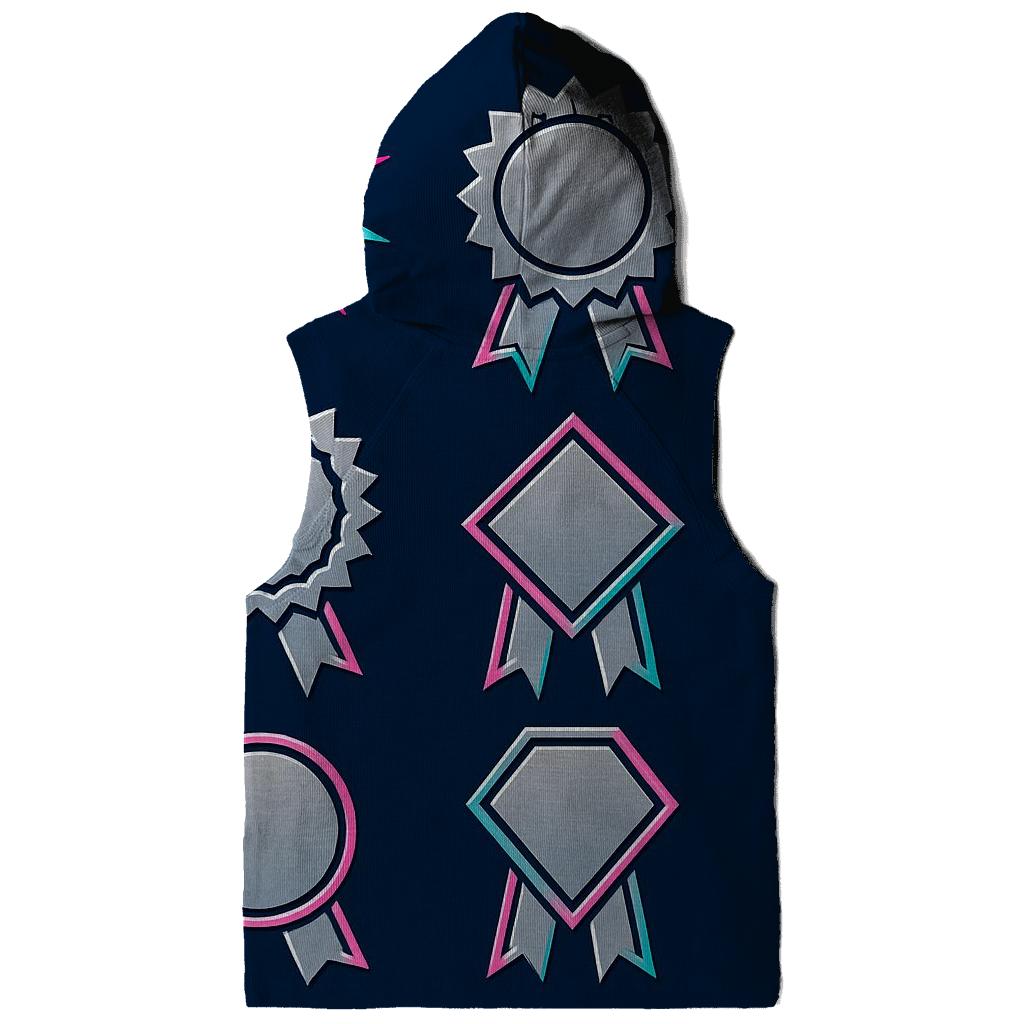 Chrome Starburst Badge Set printed hoodies