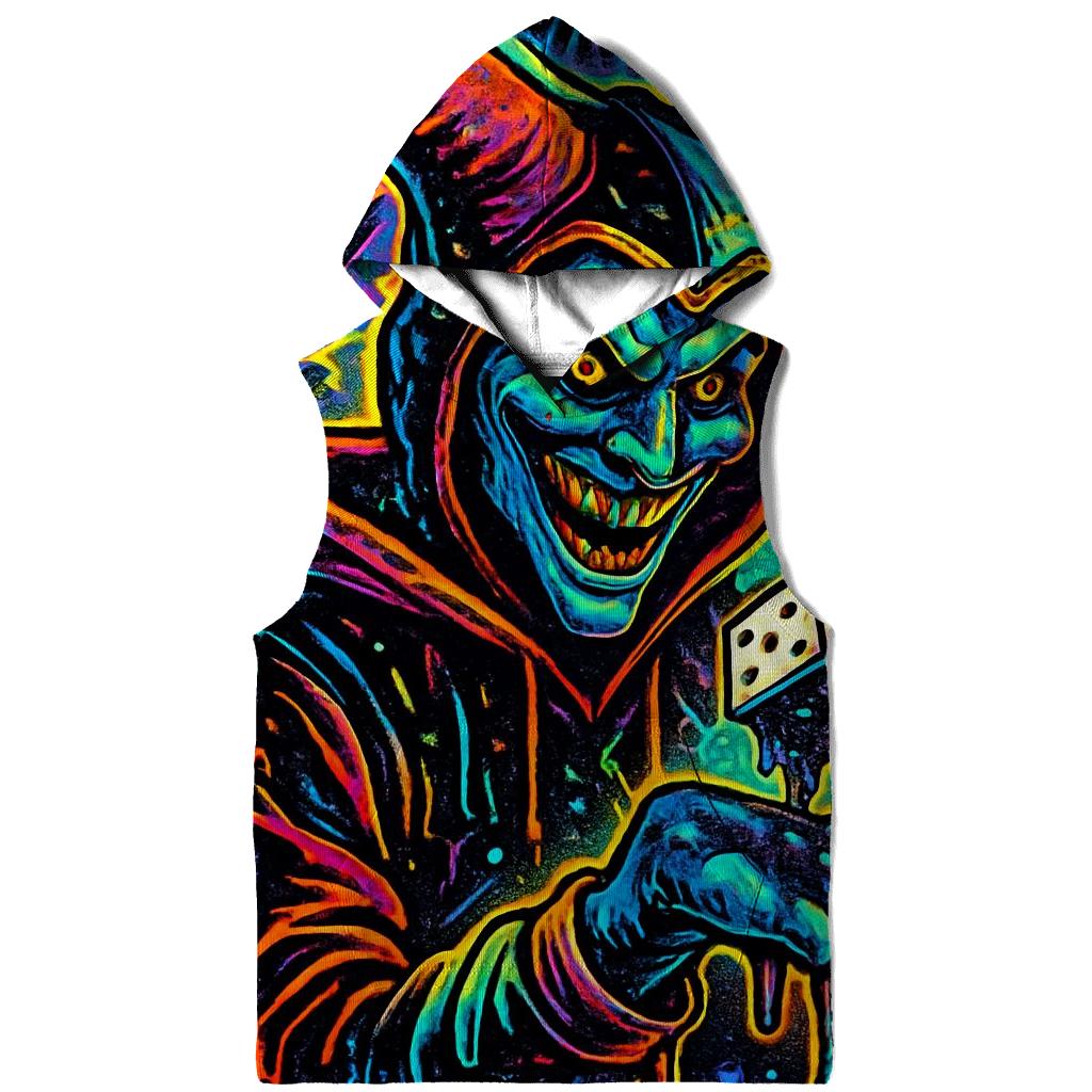 Nebula Dice Carnival printed hoodies
