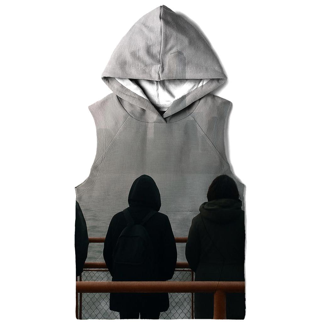 Harbor Fog Revealing Lower Manhattan From Staten Island Ferry Deck hoodie designs