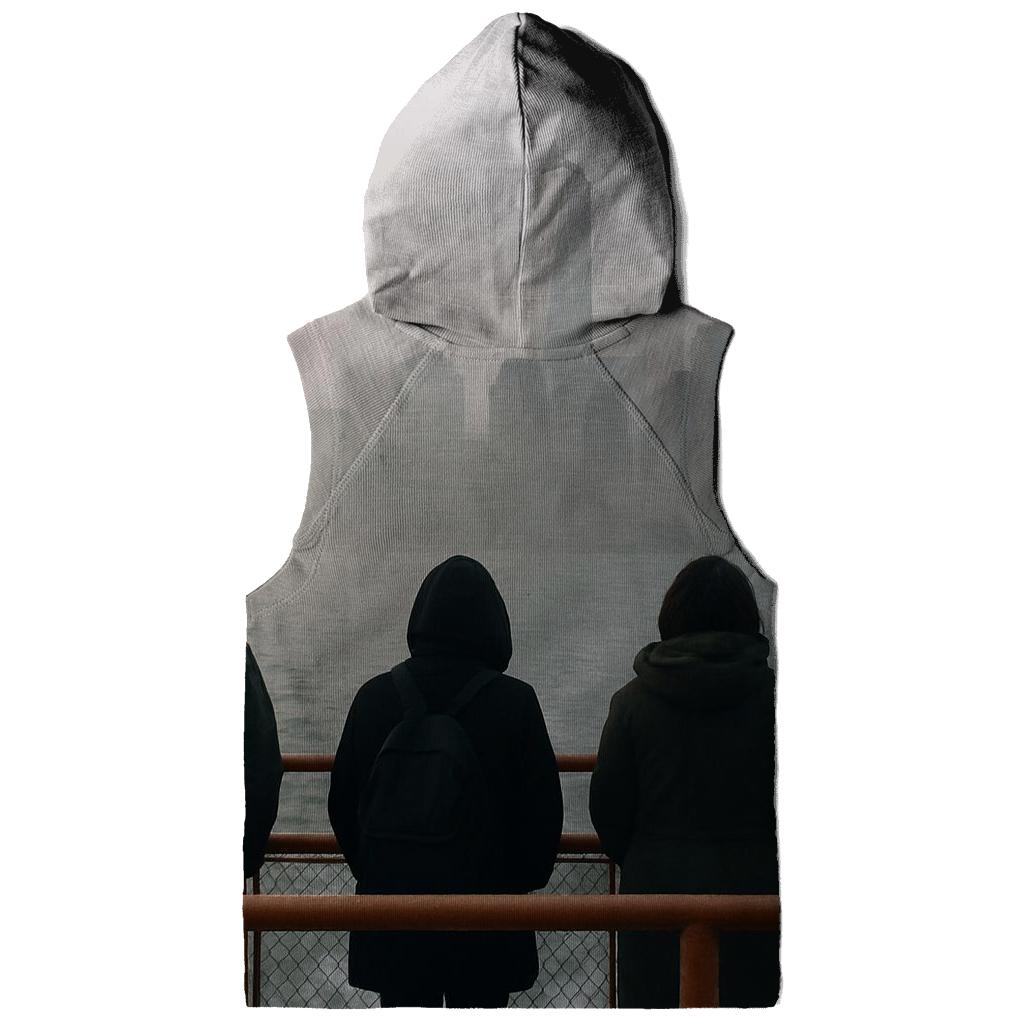 Harbor Fog Revealing Lower Manhattan From Staten Island Ferry Deck hoodie designs