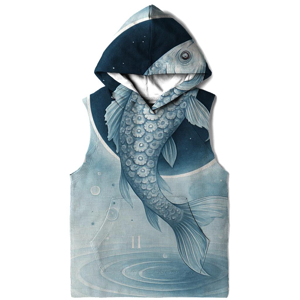 Clockwork Koi Eclipse printed hoodies