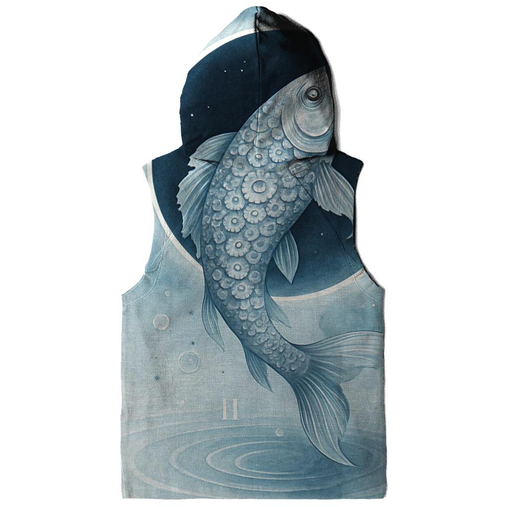 Clockwork Koi Eclipse printed hoodies
