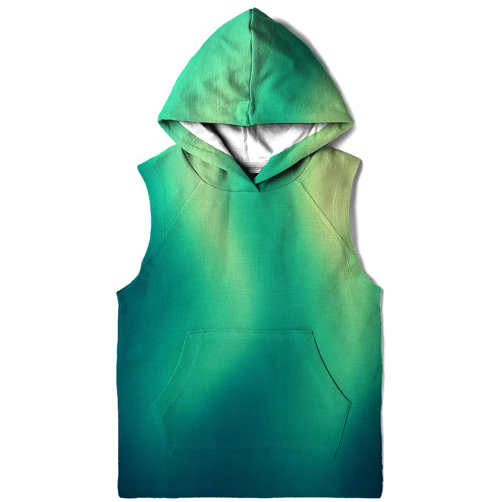 Aurora Drift Mesh Gradient lightweight hoodies