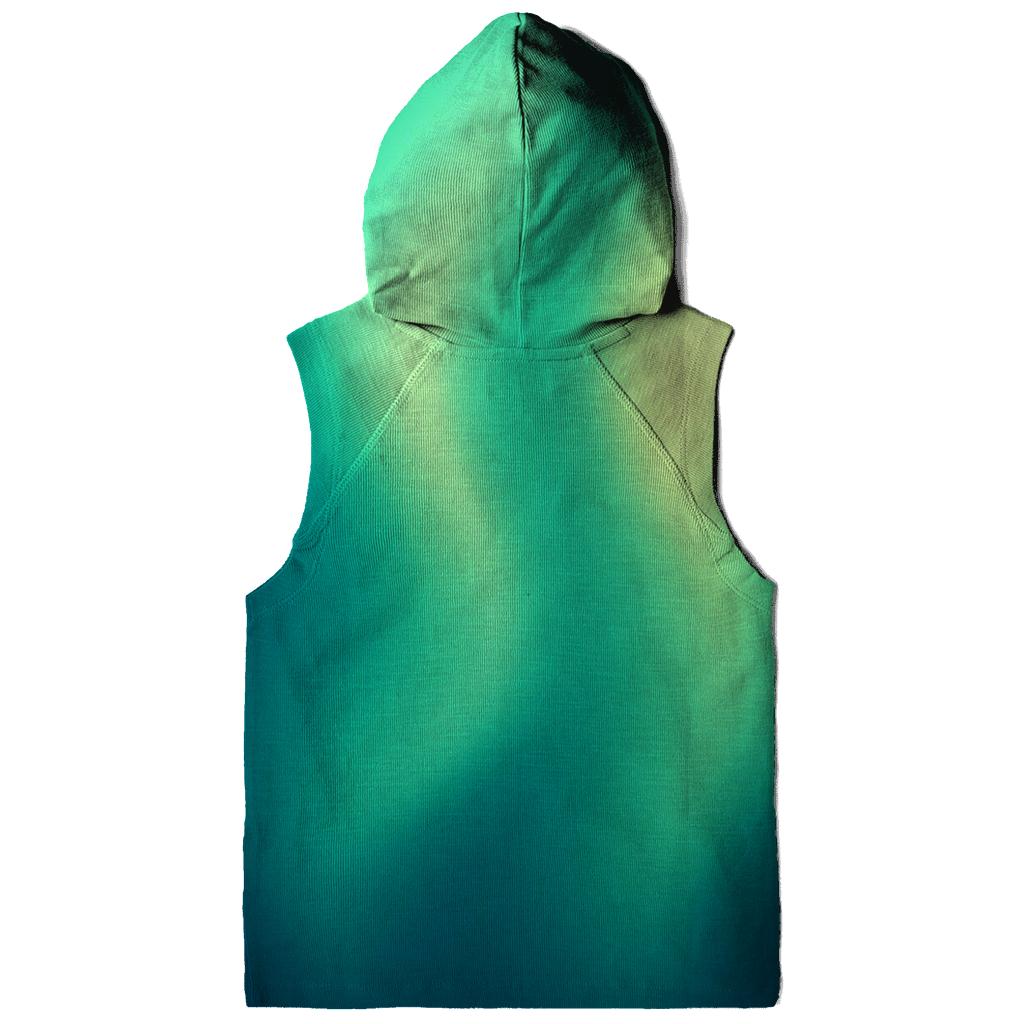 Aurora Drift Mesh Gradient lightweight hoodies