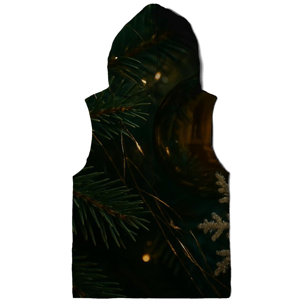 Tree Branch Baubles Reflecting Family Candlelight heavyweight hoodies