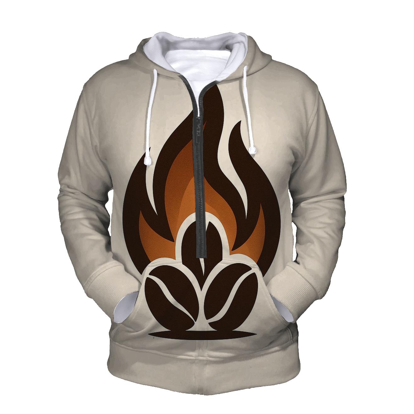 Roaster Flame Crest pullover hoodies