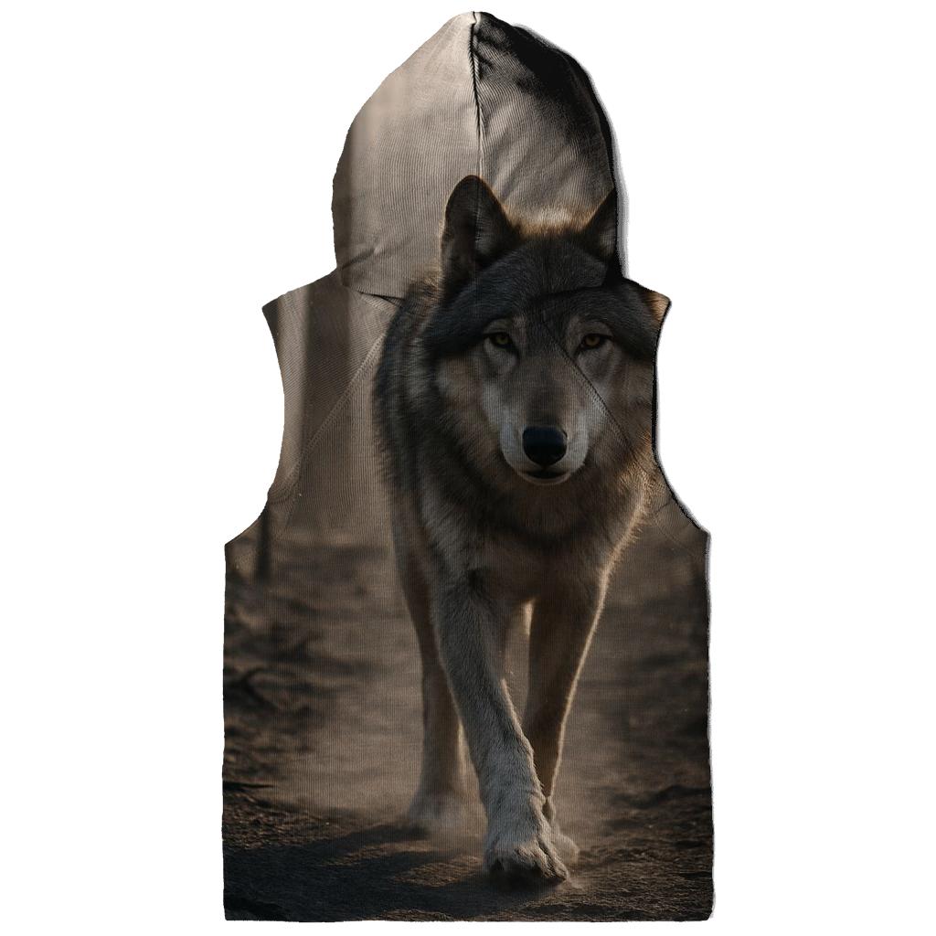 Forest Wolf In Postfire Landscape With Charred Pines hoodie trends