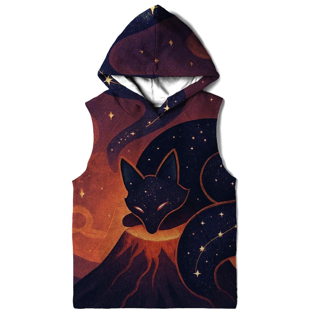 Sleeping Volcano Astral Fox hoodie styles
