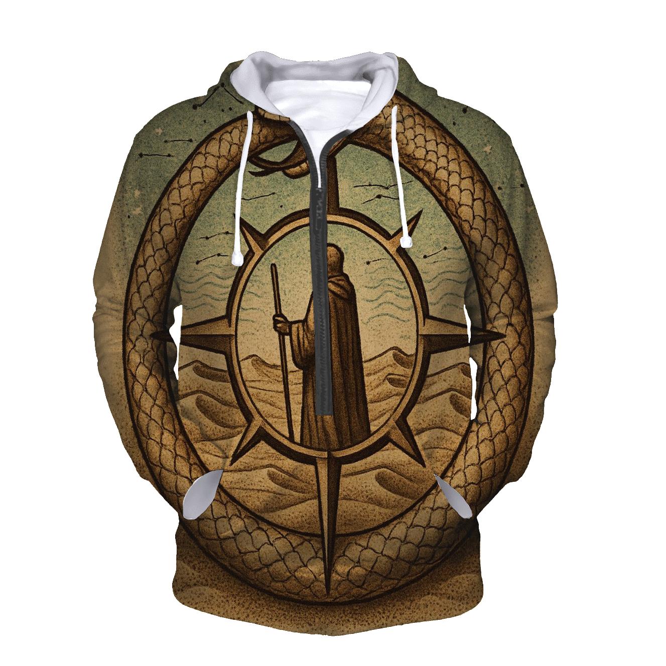 Dune Mirage Ouroboros Compass hoodie trends
