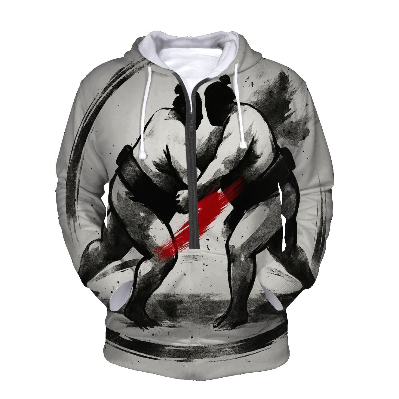 Tatami Thunder Sumo Moment pullover hoodies