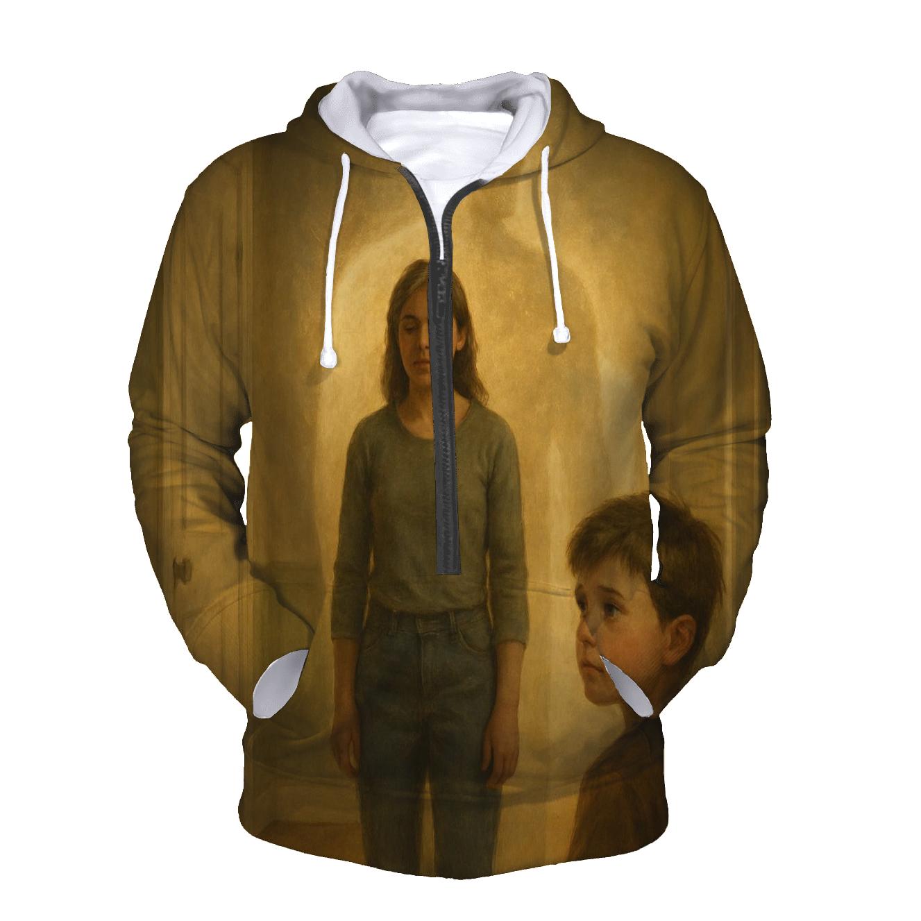 The Courage She Hid Inside Ordinary Days graphic hoodies
