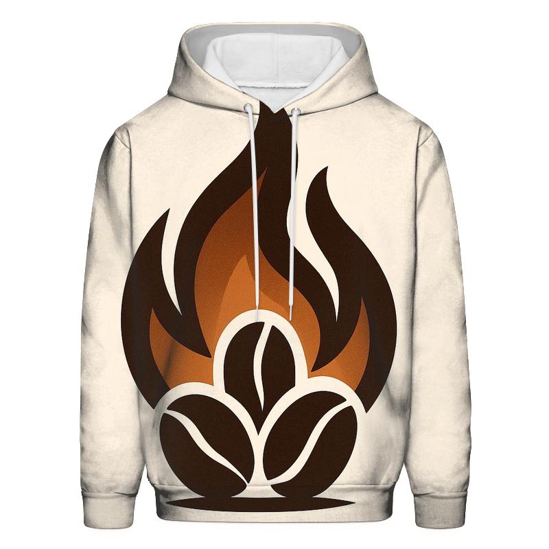 Roaster Flame Crest zip-up hoodies
