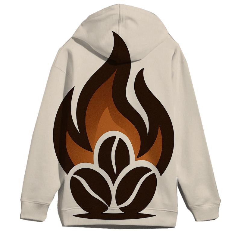 Roaster Flame Crest zip-up hoodies