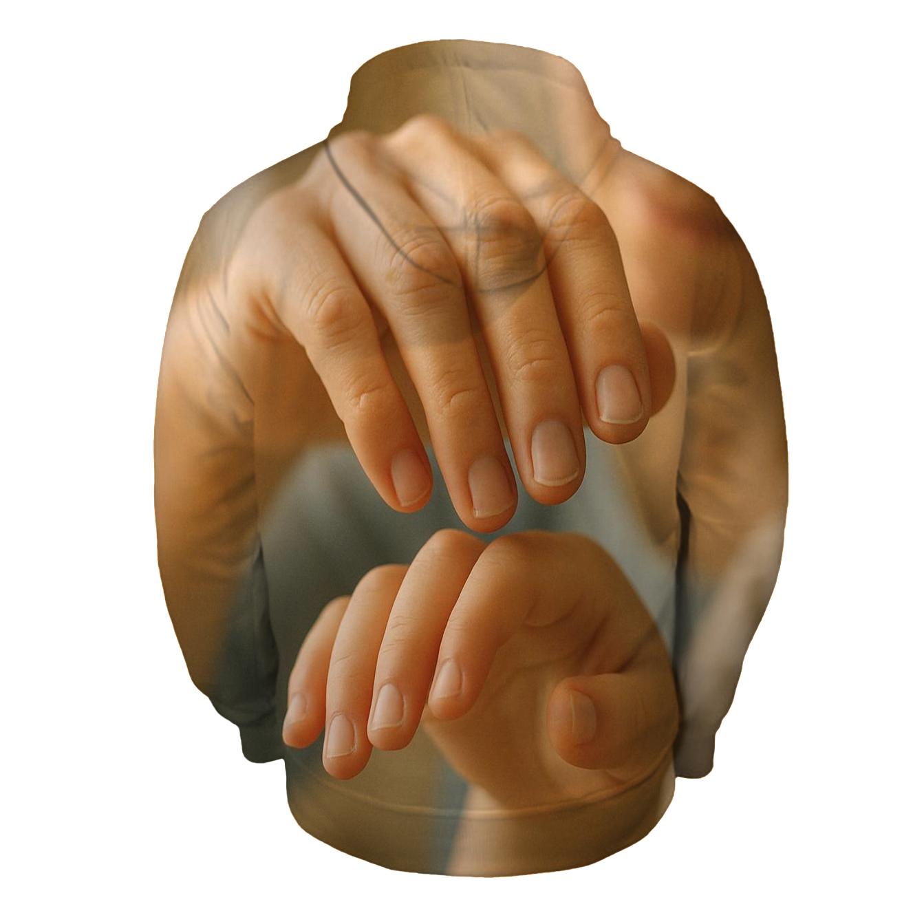 The Legacy That Lives In Your Hands embroidered hoodies