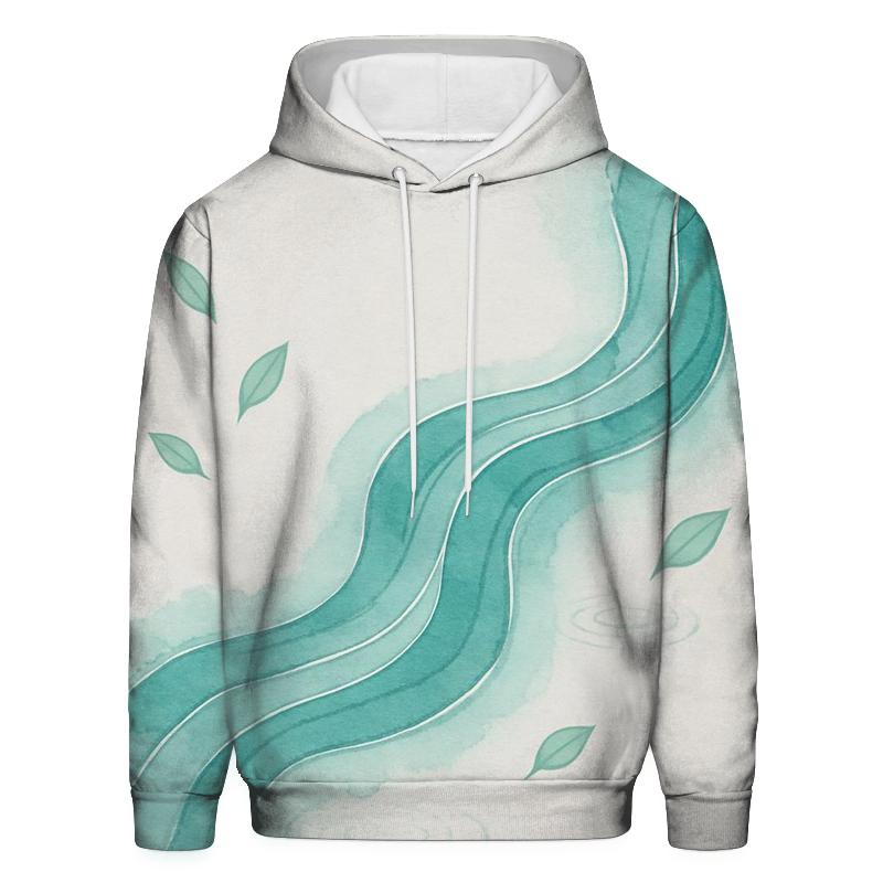 River Of Quiet Renewal graphic hoodies