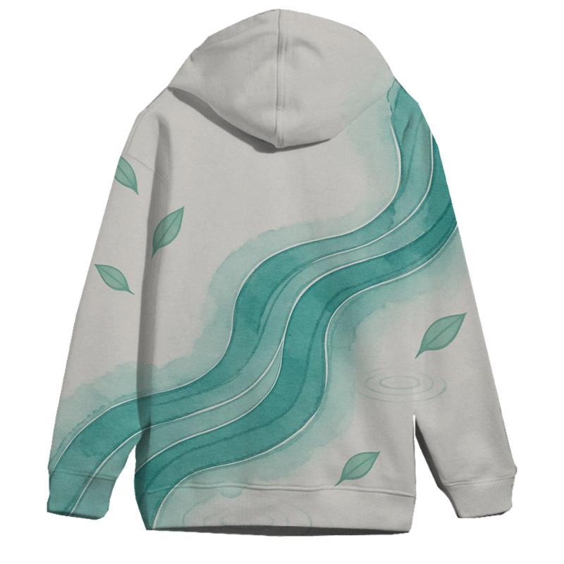 River Of Quiet Renewal graphic hoodies
