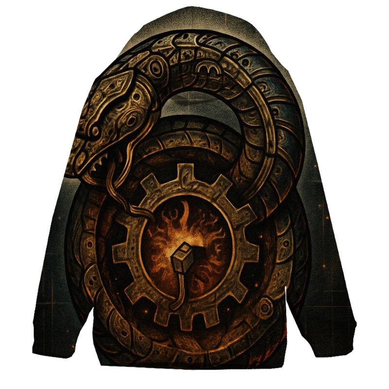 Clockwork Ouroboros Foundry hoodie styles