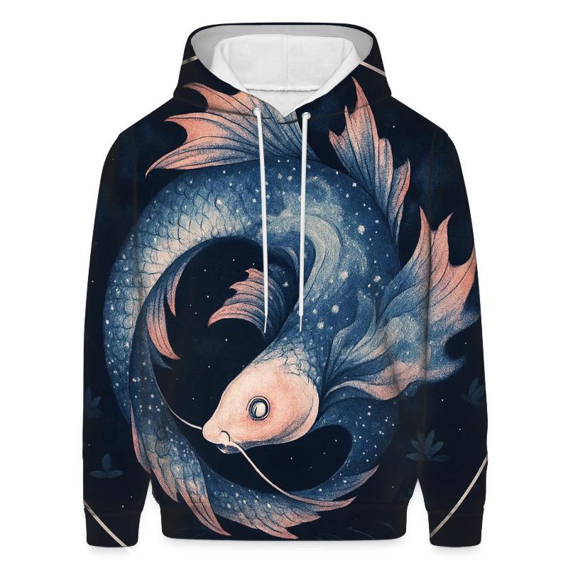 Koi Nebula Ouroboros hoodies fashion