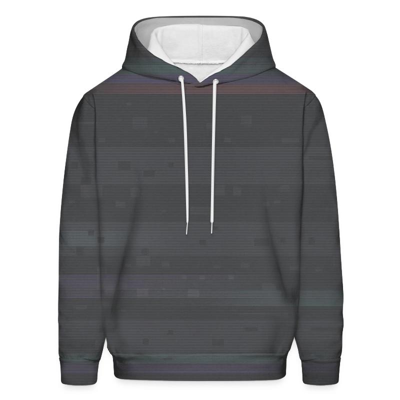 VHS Tracking Wave Stripes hoodie trends