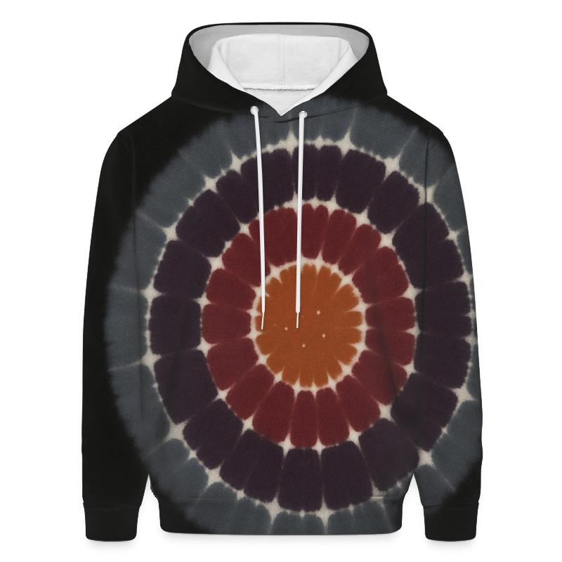 Eclipse Bullseye Offset Halo zip-up hoodies