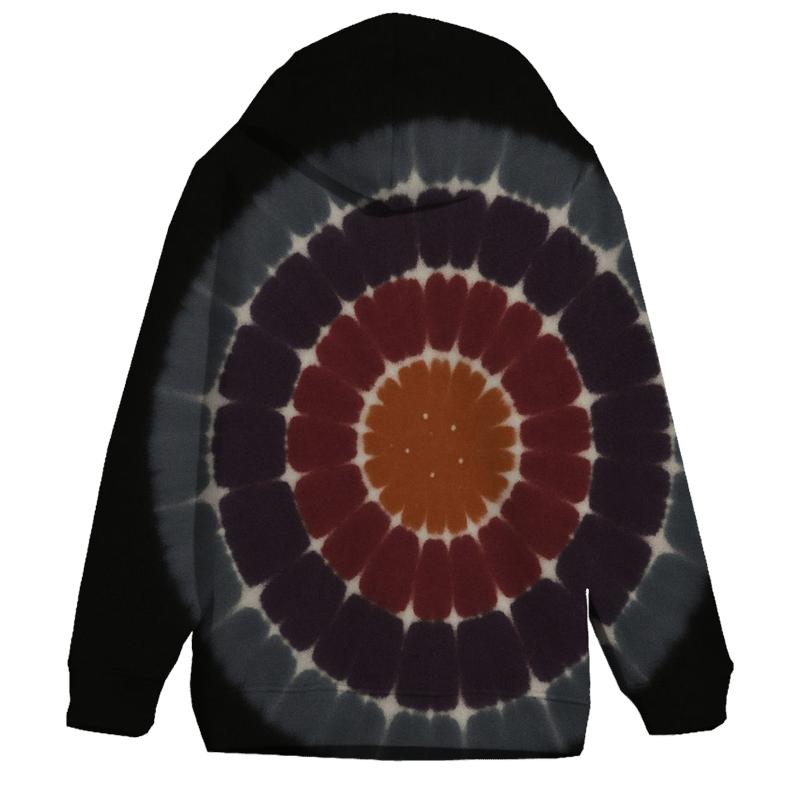 Eclipse Bullseye Offset Halo zip-up hoodies