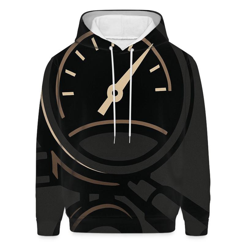 Espresso Gauge Cutaway hoodies fashion