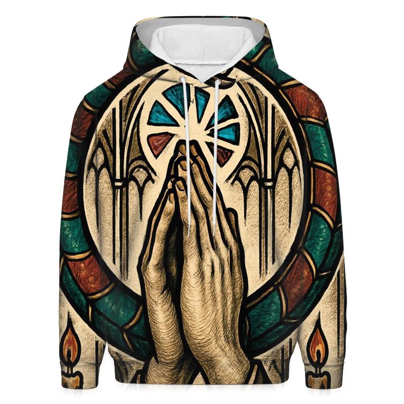Cathedral Glass Ouroboros Halo hoodie designs