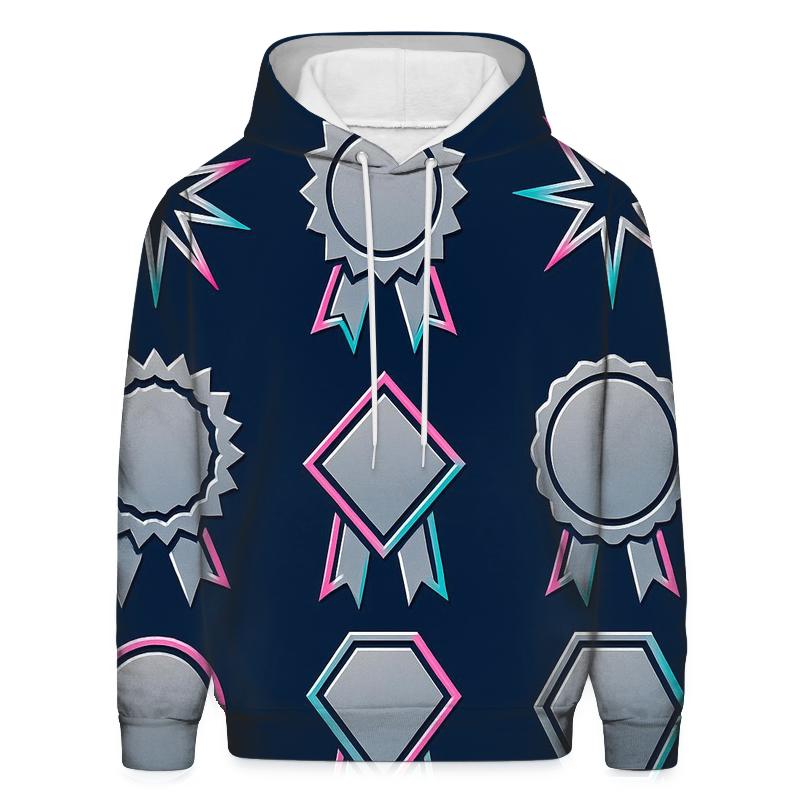 Chrome Starburst Badge Set designer hoodies