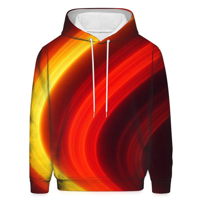 Solar Flare Ribbon Gradient printed hoodies