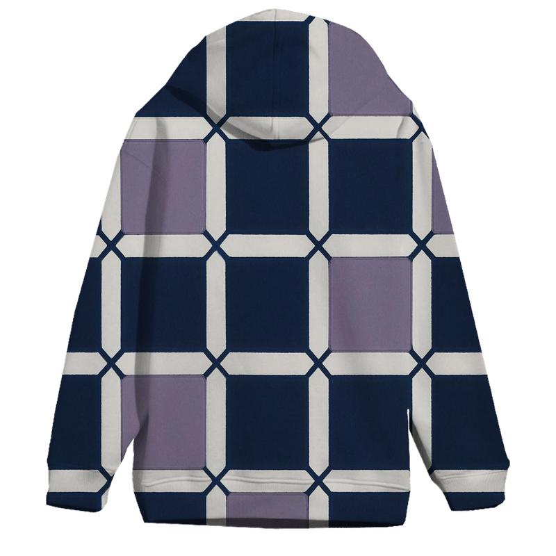 Itajime Star Map Clamp Grid designer hoodies
