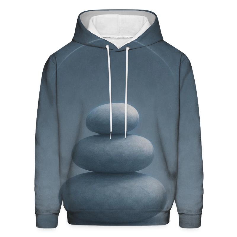 Moonlit Balance Stones custom hoodies