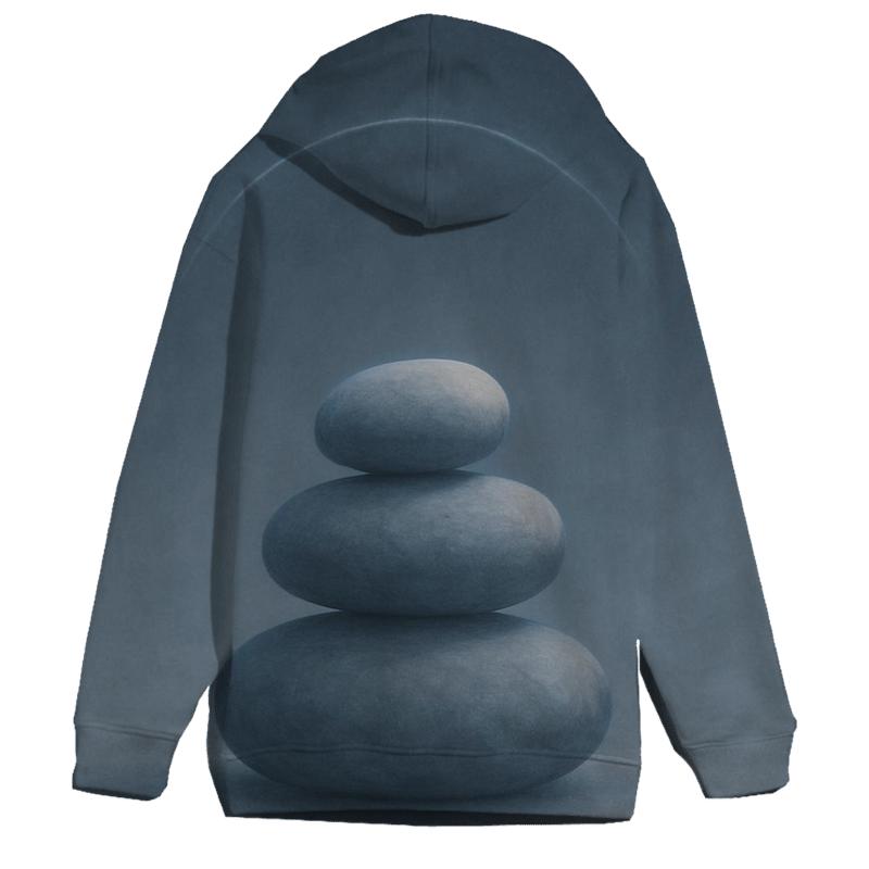 Moonlit Balance Stones custom hoodies