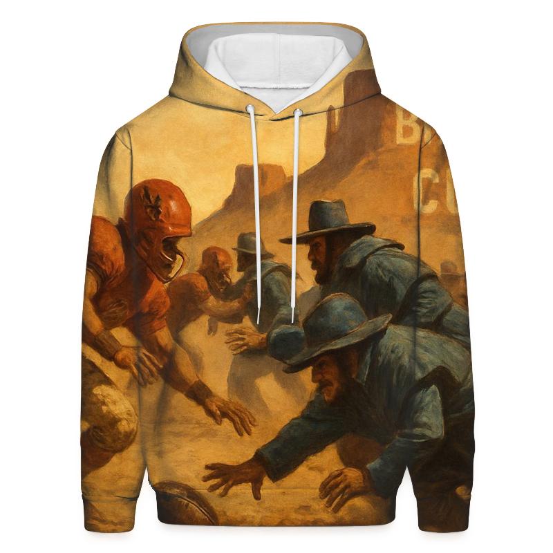Desert Dust Bowl Fourth Down zip-up hoodies