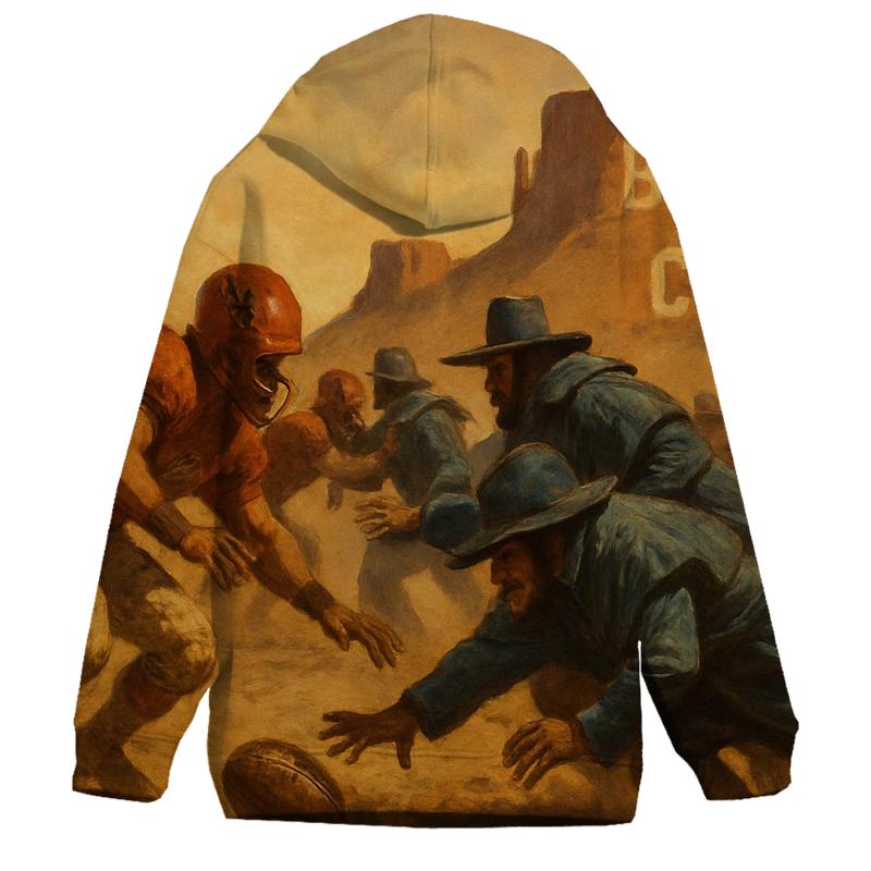 Desert Dust Bowl Fourth Down zip-up hoodies