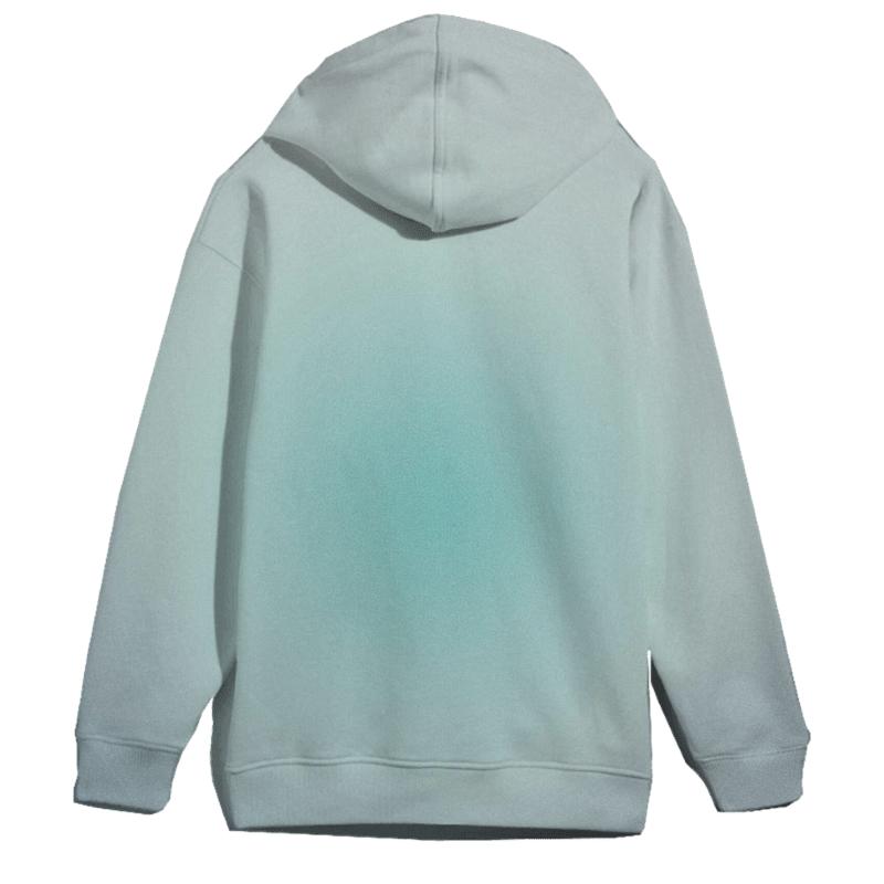 Glacial Halo Radial Gradient heavyweight hoodies