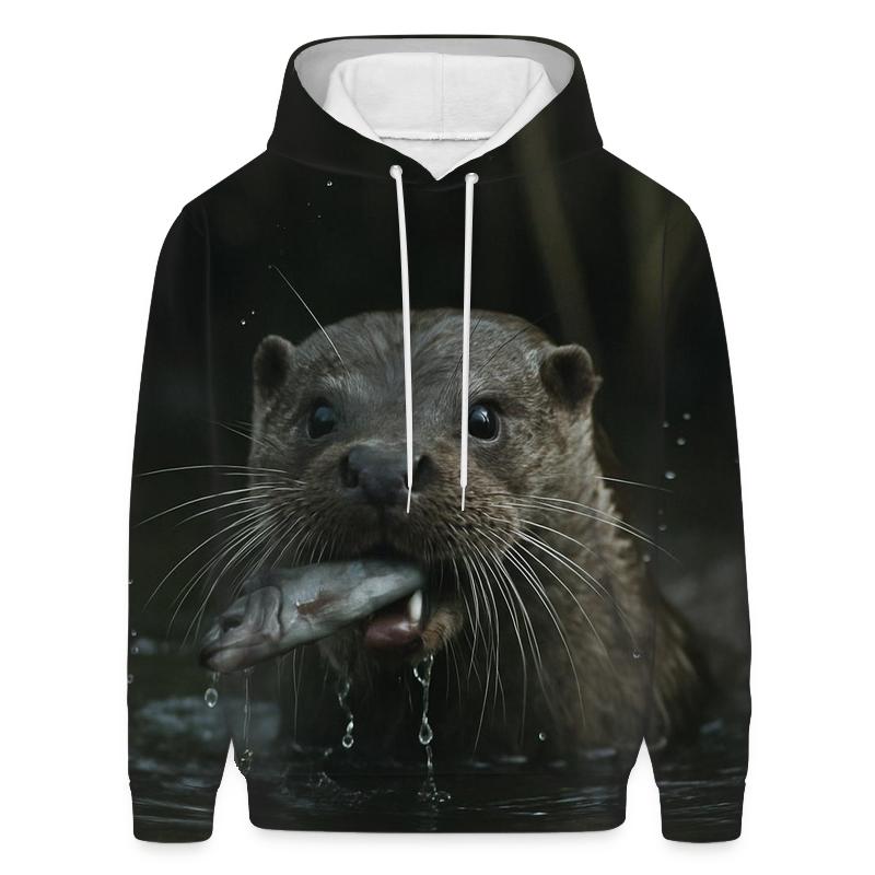 Creekside Hunt Eurasian Otter hoodie styles