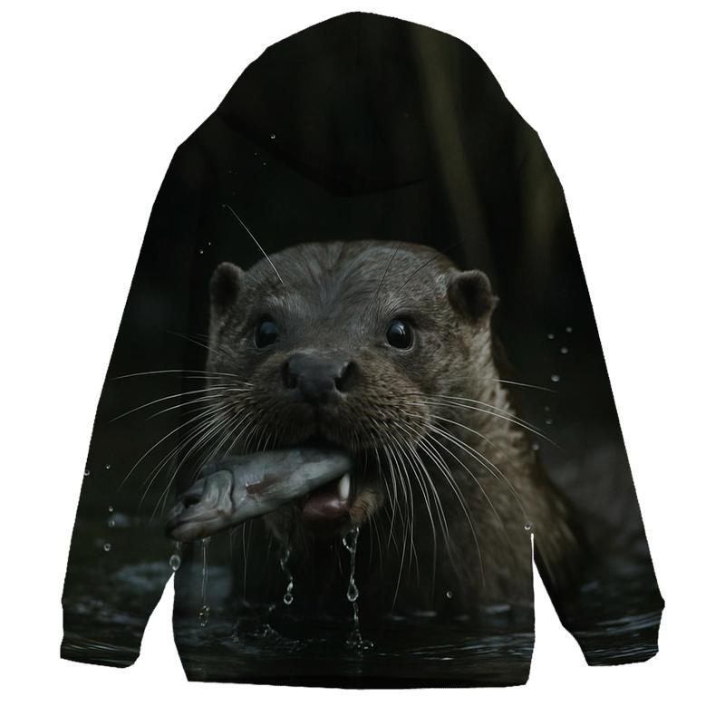 Creekside Hunt Eurasian Otter hoodie styles