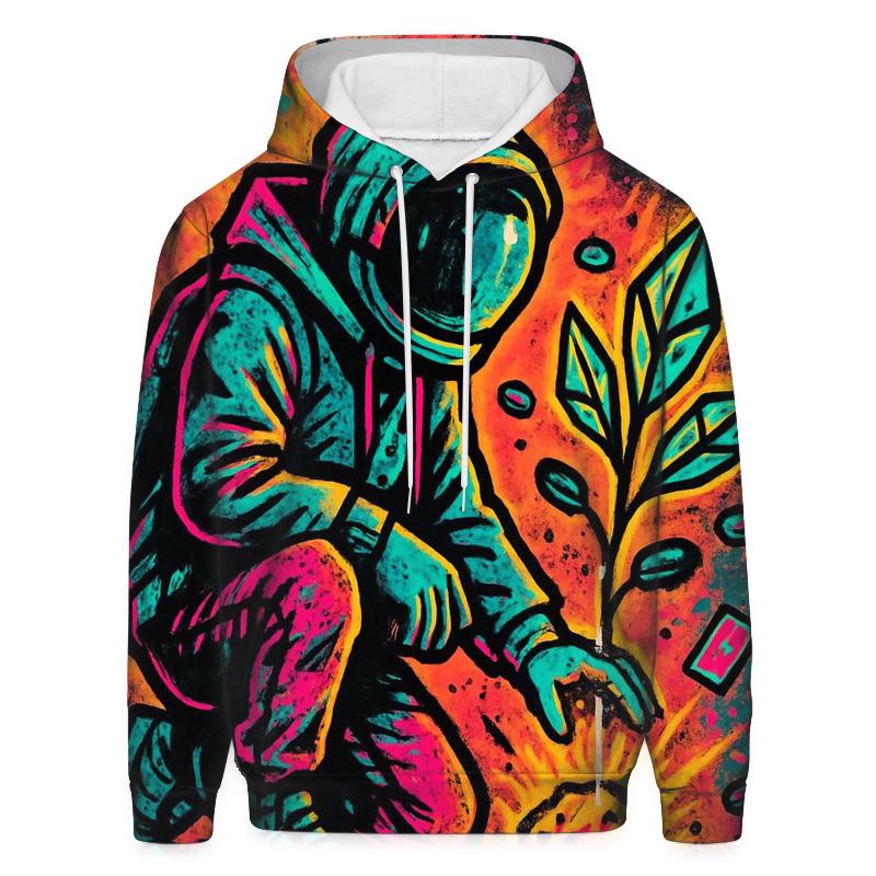 Graffiti Meteor Botanist graphic hoodies