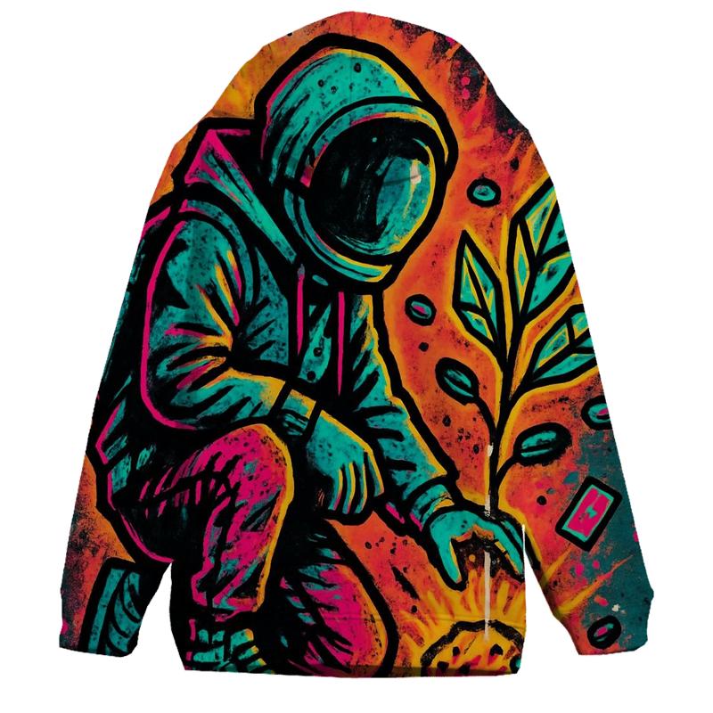 Graffiti Meteor Botanist graphic hoodies