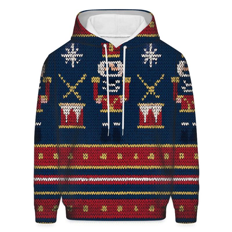 Nutcracker Drumline Stripe Stack Design printed hoodies
