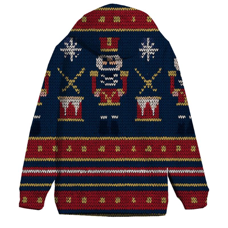 Nutcracker Drumline Stripe Stack Design printed hoodies