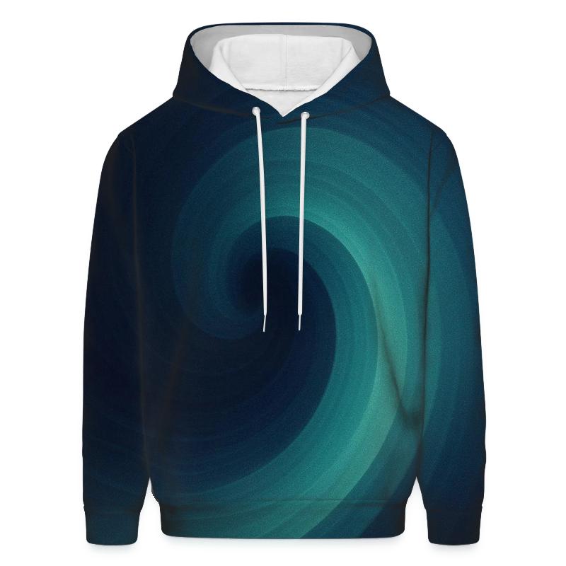 Midnight Tide Conic Gradient lightweight hoodies