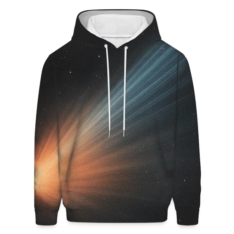 Comet Dust Fan And Ion Streaks designer hoodies