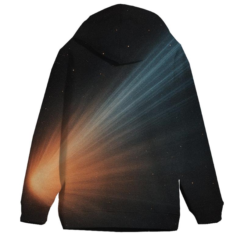 Comet Dust Fan And Ion Streaks designer hoodies