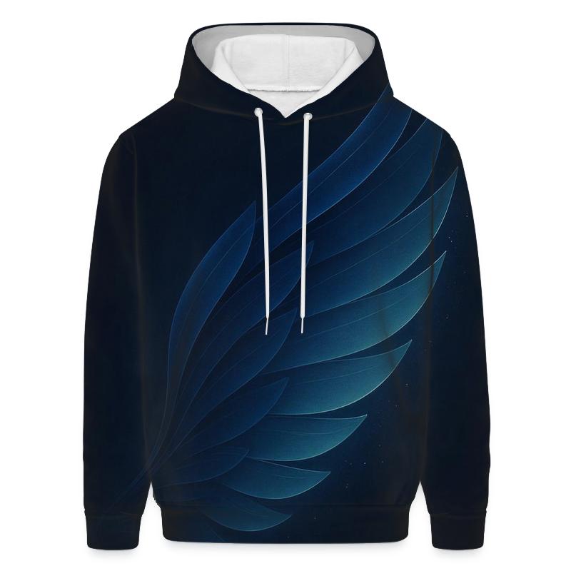 Wings Of Calm Ascent embroidered hoodies